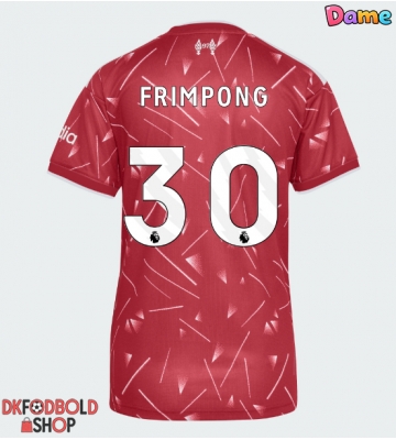 Liverpool Jeremie Frimpong #30 Hjemmebanetrøje Dame 2026-27 Kort ærmer Liverpool Jeremie Frimpong #30 Hjemmebanetrøje Dame 2026-27 Kort ærmer